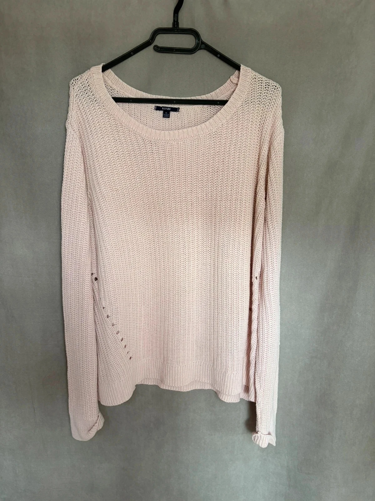 Pull rose Kiabi taille 46/48